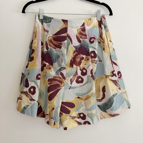 Ted Baker Bithana Set Tie Front Balloon Sleeve Blouse + Shorts Size 2 US 6 - Picture 10 of 10